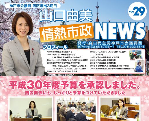 情熱市政NEWS　VOL.29